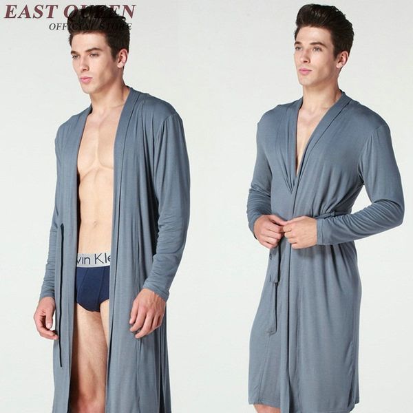 

robe male 2017 new men robe male sleepwear kk1062 h, Black;brown