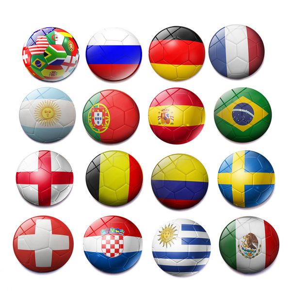 

25mm fridge magnet world cup 2018 national teams flags stickers football fans supplies home decor kitchen accessories party supplies