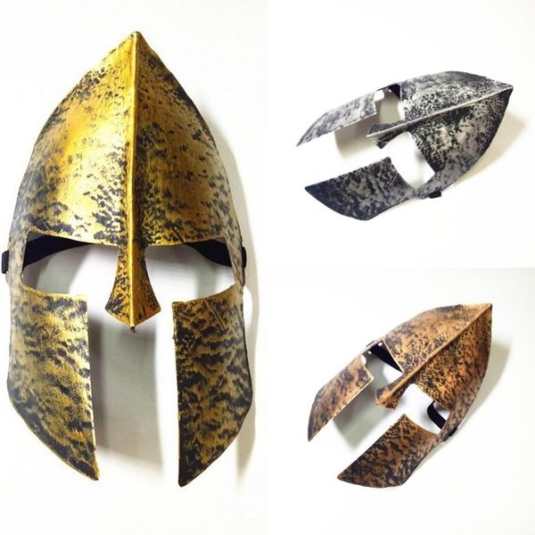 

halloween party spartan theme spartan warrior helmet mask decoration cosplay masquerade ball antique party mask