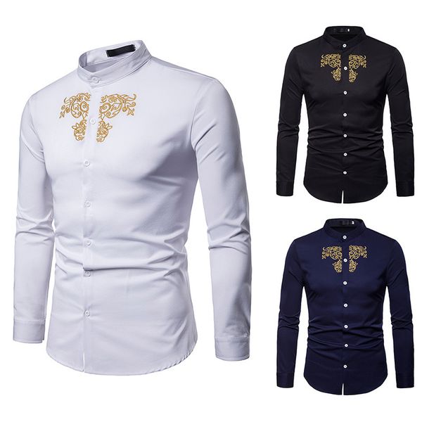 camisas bordadas de hombre