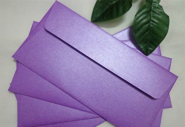 

pearlescent purple color envelope business invitation envelope chinese wedding invitation cards