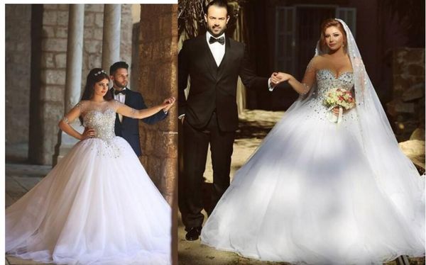 

wedding dresses lace cathedral lace-up back bridal gowns sweetheart appliques beaded garden crown, White