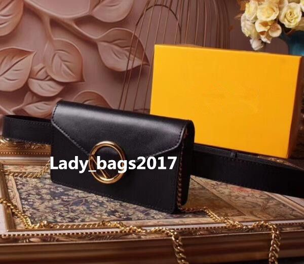 

Роскошные F бренд талии сумка плеча crossbody сумка дизайнер кошелек пояса сумки цепи плеча креста тела сумки посыльного карман натуральная кожа сумка