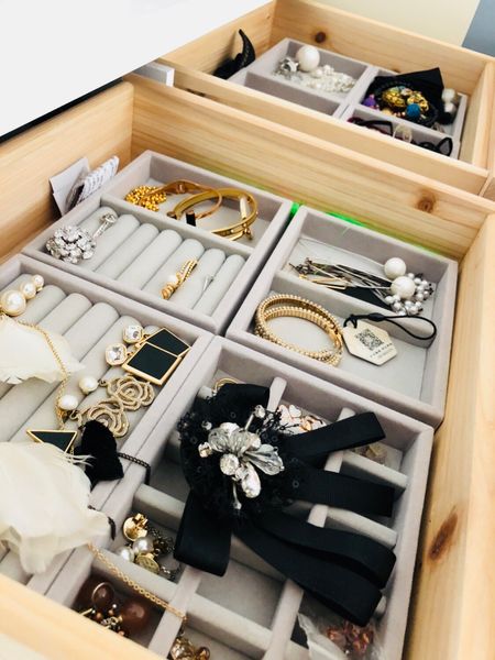 Hot Selling New Drawer Diy Jewelry Storage Tray Ring Bracelet Gift