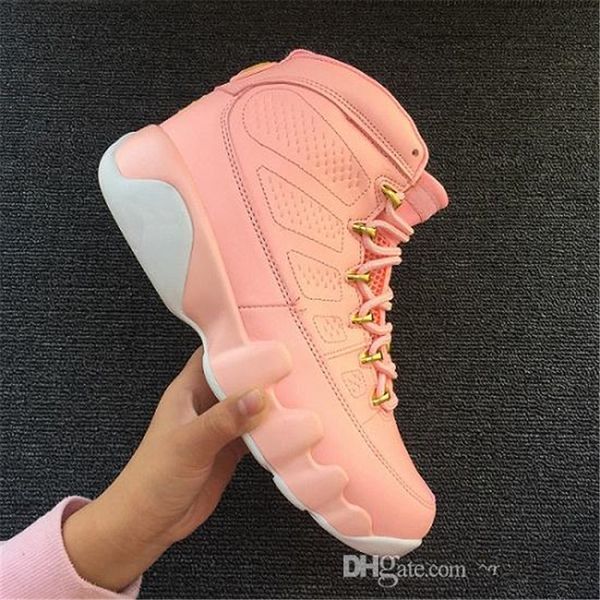 pink 9s jordans