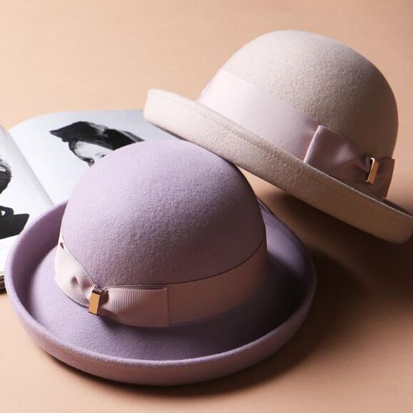

hat beret autumn winter hat female autumn winter korean version casual take british street trend, Blue;gray