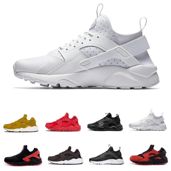 

huarache 4.0 1.0 classical triple white black red mens women huaraches shoes huaraches sports sneakers running spikes track shoes
