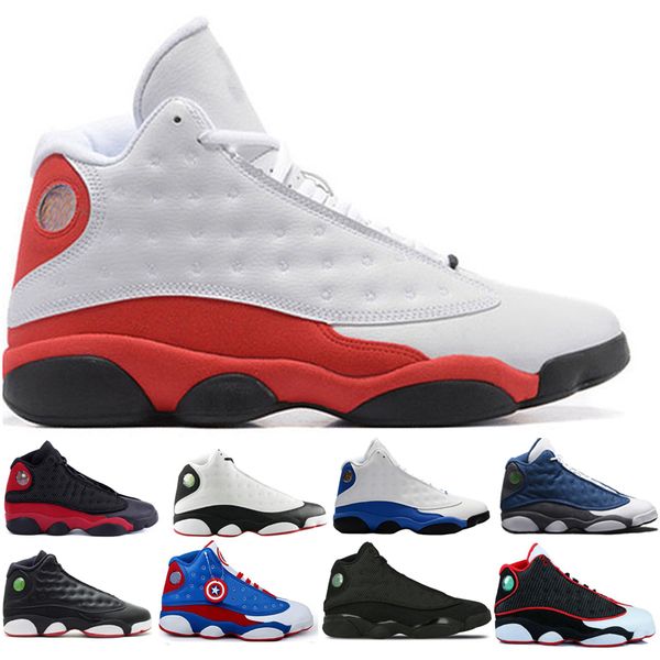 

Новый бренд 13 13s разводят Чикаго Флинт Мужчины Женщины Баскетбол обувь он получил