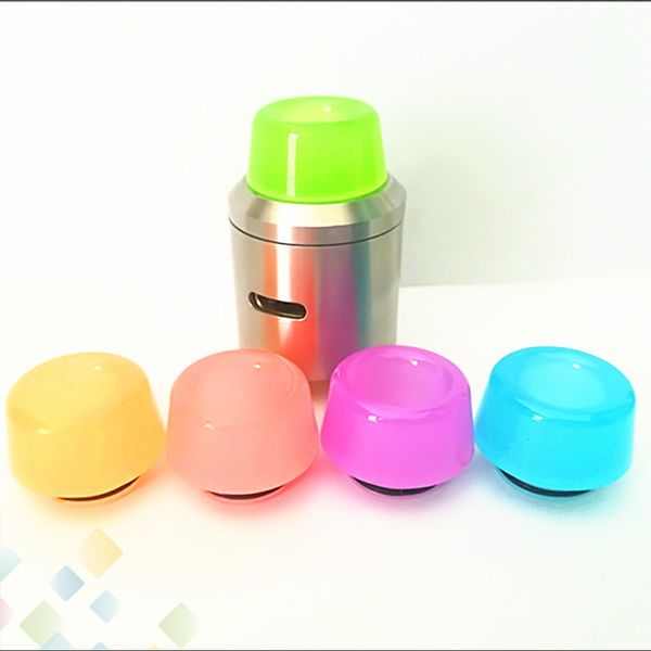 

810 Mouthpiece Luminous Drip Tip Noctilucent Mushrooms Wide Bore Driptip for Vape 810 RDTA RDA Atomizer Ecig DHL Free