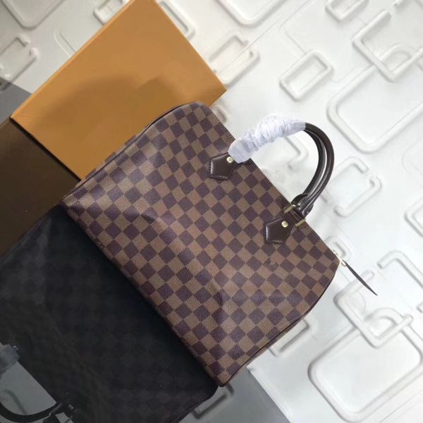 

LUXURY Women Shoulder Bag Genuine Leather Handbags purse Brands top quality message bags Free shipping desinger speedy size:30-21-17CM