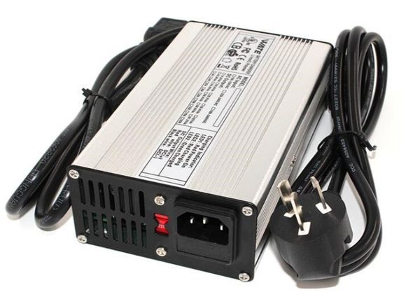 

us eu 48v 4a li-ion battery ouput charger 54.6v 4a lithium charger with alloy case for 13s 48v battery
