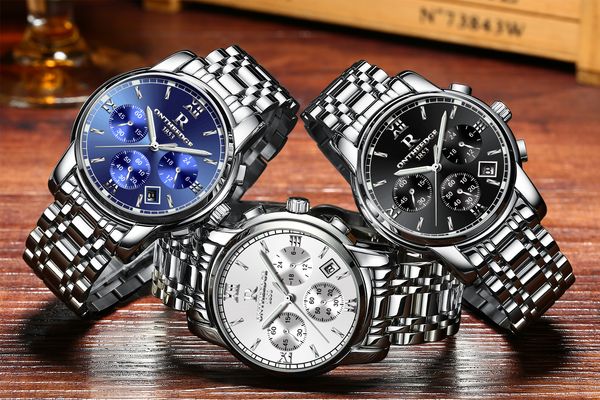 

luxury watches original box mix color ceramic bezel dial stainless steel automatic mens men's watch watches man wristwatch, Slivery;brown
