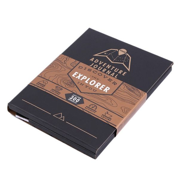 

adventure journal scratch off map travel diary tourist notebook tracker adventures home decor gift black gold version
