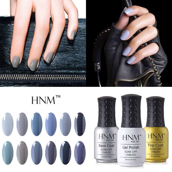 

hnm 8ml nail gel grey series gel nail polish art design for soak off semi permanent uv led glue ink winter stylish, Red;pink