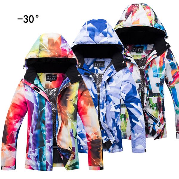 

2018outdoor snowboard jacket women models winter windproof waterproof warm breathable ski shirt women ing