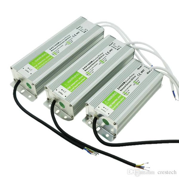 

dc24v waterproof ip67 power supply ac110-240v imput dc24v output 10w 20w 30w 45w 60w 80w 100w 150w 200w led transformers