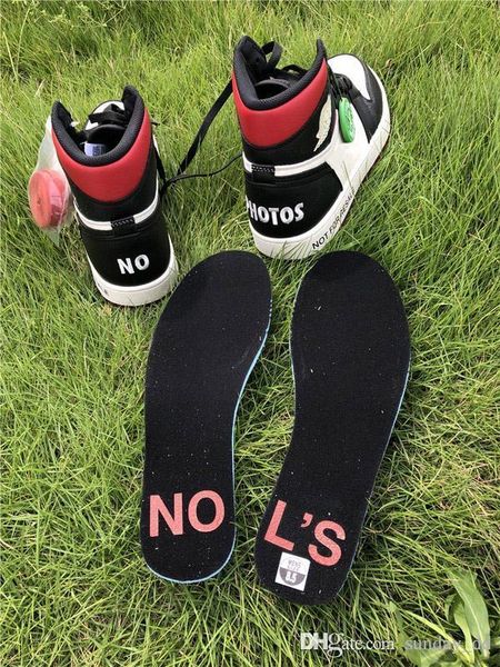 

2018 Newest 1 High OG NRG No L’S Pack 1S Парус Black-Varsity Red For Man Баскетбольные кроссовки, не предназначенные для перепродажи