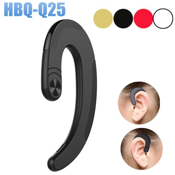 

2018 hbq-q25 cordless headphones wireless bluetooth v4.2 earphones waterproof bluetooth earbuds sports headset with mic
