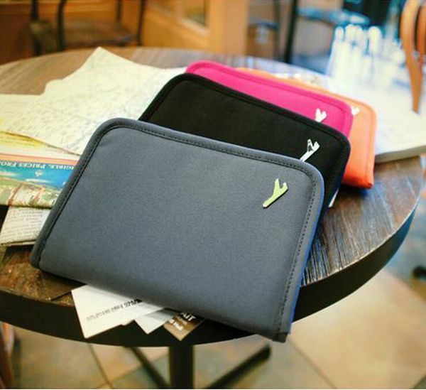 

han edition brief paragraph passport package travel multi-function receive package wallet bag gift custom documents
