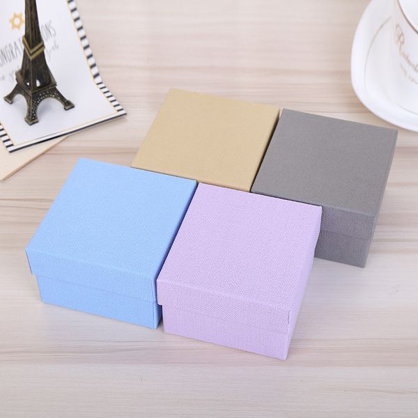 

[simple seven]9*9*5.5cm special paper lovers jewelry box/ fashion pedant box/ necklace package/ jewelry brooch case/trend bracelet packing, Black;white