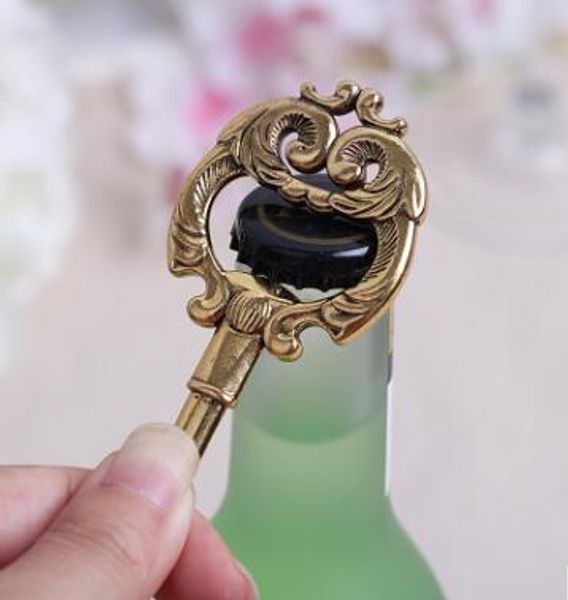 300 pezzi Key to My Heart Apribottiglie chiave vintage Bomboniere e regali per matrimoni in oro Confezione regalo per ospiti di feste