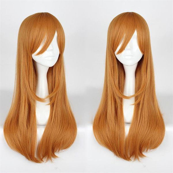 

love livesunshineaqours hanamaru kunikida long anime cosplay wigs hair, Black;brown