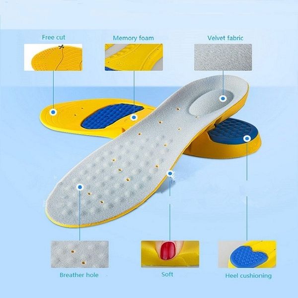 

Пена памяти арки поддержки амортизации подушки баскетбол работает спортивные ст