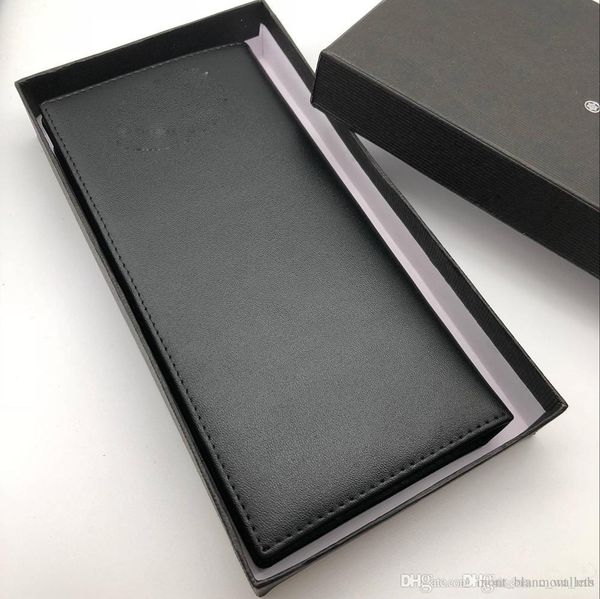 

new luxury m b soft leather men's business wallet short wallet mt wallets card holder wallet mb high-end gift box, Red;black