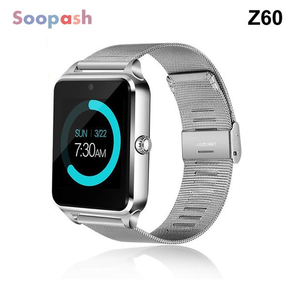 

Смарт-часы Z60 GT09 Мужчины Женщины запястье Smartwatch поддержка SIM-карты/TF наручные часы
