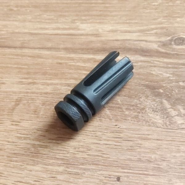 

new steel competion flash hider muzzle brake 1/2-28