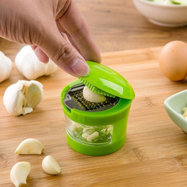 

press garlicpress slicer kitchen chopper grinder presser tool garlic crusher