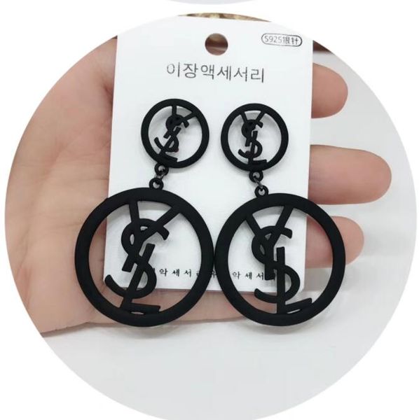 

19 Brand Designer Letter Earrings Female Girl Earrings Gifts Love Brand Jewelry Accessories with Epacket Shipping