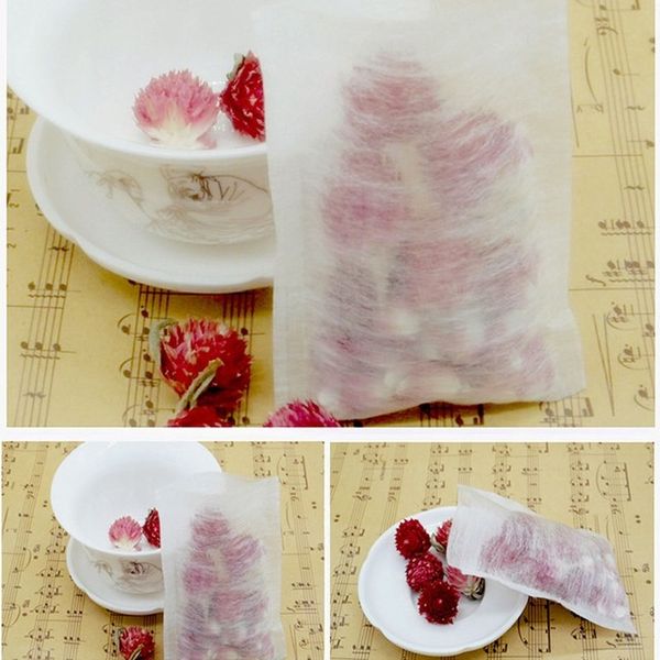 

6 8cm biodegraded empty tea filter bag corn fiber draw tring herb bag ultra onic coffee filter bag trainer