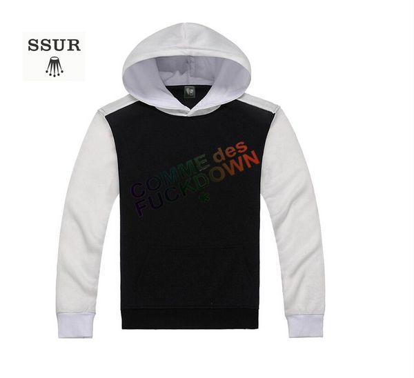 

10b35 s-5xl ssu hoodies men winter fashion hip hop sweatshirts man fleece hoody pullover sportswear clothing, Black