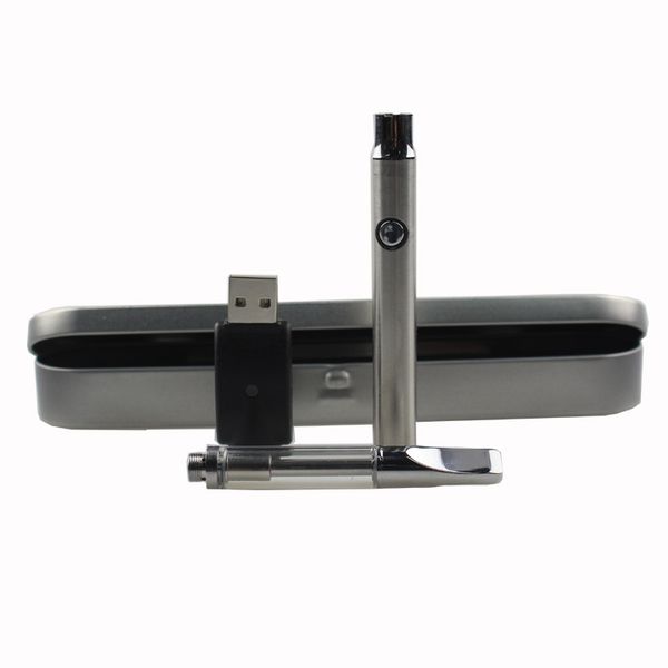 

Preheating VV battery vape cartridges box kit ceramic coil vaporizer pen cartridges vape pen CE3 atomizer oil cartridges