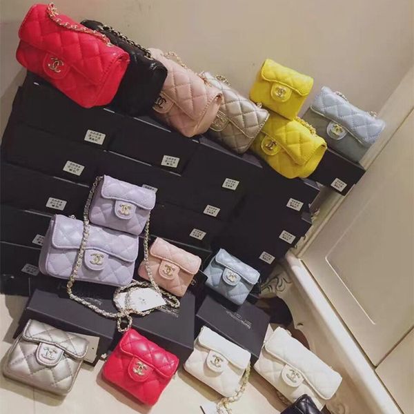 

Kids Designer Handbags Mother And Daughter Matching Shoulder Bags Mommy Fashion Classic Cross-body Bags Kids Mini Princess Coin Purses #6688