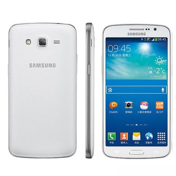 Ricondizionato originale Samsung Galaxy Grand 2 G7102 5,25 pollici Quad Core 1,5 GB RAM 8 GB ROM 8 MP fotocamera cellulare