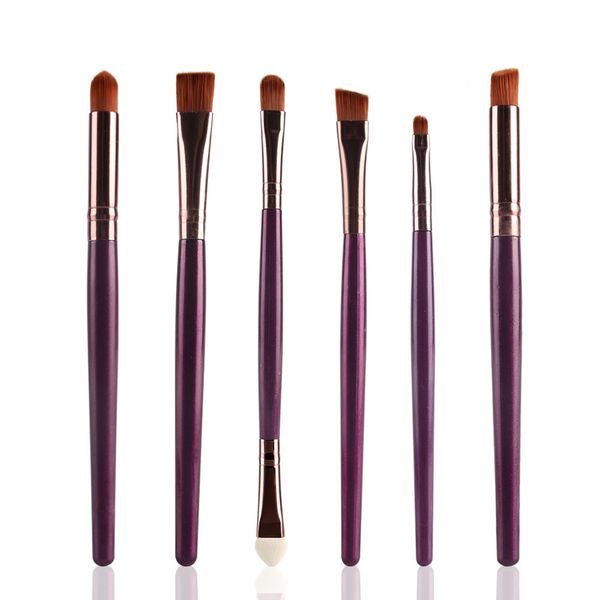 

makeup brush kit 6pcs professional eye shadow brush set dhl eye makeup tools br032
