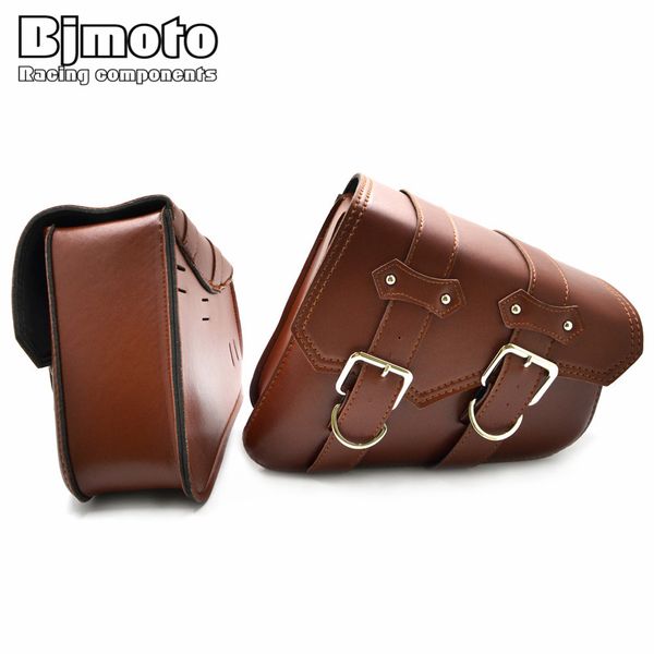 

bjmoto pair motorcycle saddle bags saddlebag prince regal raptor cruise vehicle side box edge motorcycle knight