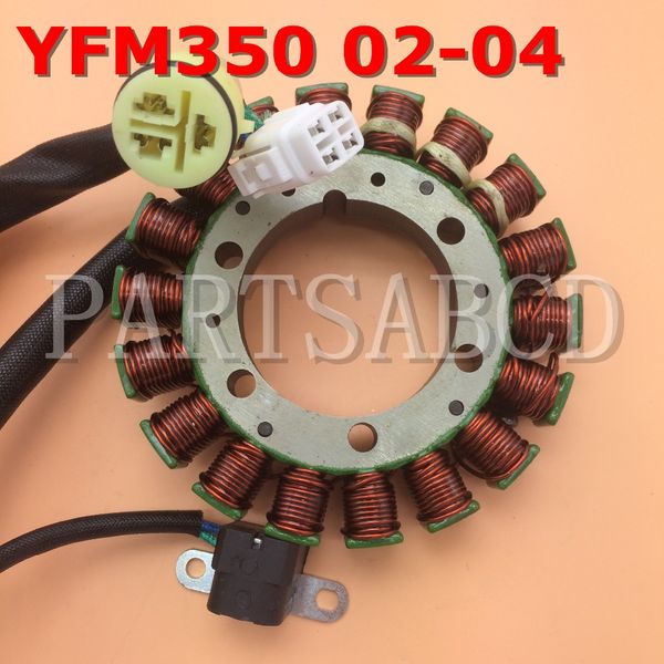 

partsabcd stator for yamaha atv warrior 350 yfm350 2002-2004 magneto