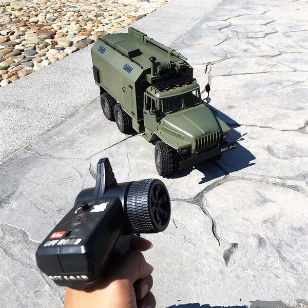 

WPL Ural 1/16 Моделирование Rc Военные Грузовики 6WD Внедорожник Пульт Дистанционного Уп