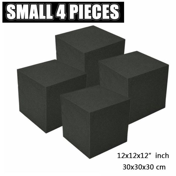 2019 Fireproof Acoustic Foam Large Bass Trap Studio Audio Processor Sound Treatment Ceiling Wall Corner Absorption Soundproof Sponge 12 12 From
