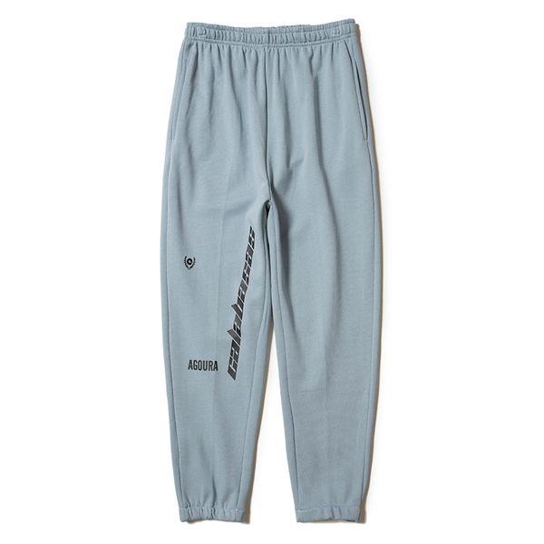 

Спортивные Штаны Женщины Мужчины 1: 1 Высокое Качество Хип-Хоп Calabasas Kanye West Drawstring Бе