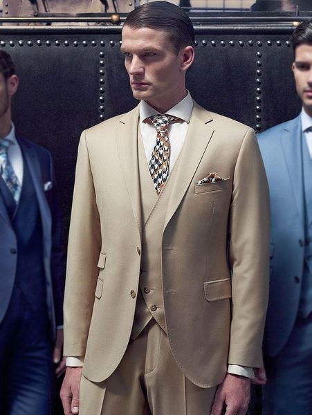 

new fashion two button champagn groom tuxedos groomsmen blazer excellent men business formal prom party suits (jacket+pants+tie+vest) no;933, Black;gray