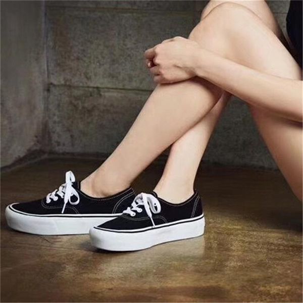 leather old skool platform shoes