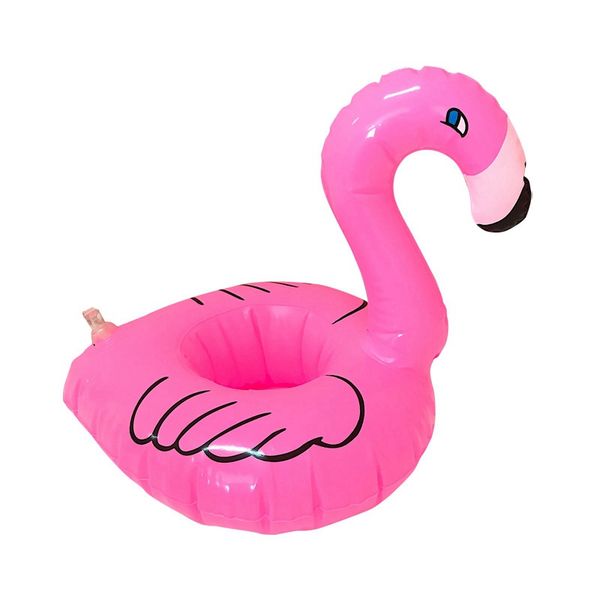 

summer swimming pool floating inflatable holder water drinks cup beach mobile phone cup care floating row