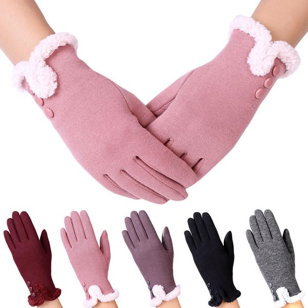 

fashion womens fashion touch screen winter outdoor sport warm gloves, Blue;gray