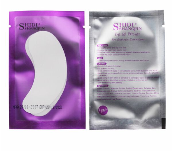 

100pairs eyelashes patches under eye pads individual eyelash extension paper patches eye tips sticker wraps eyelashes patch