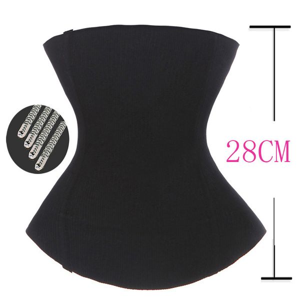 

waist trainer belt modeling body shaper strap slimming shapewear belly sheath steel boned cinta modeladora corset butt lifter lingerie, Black;white