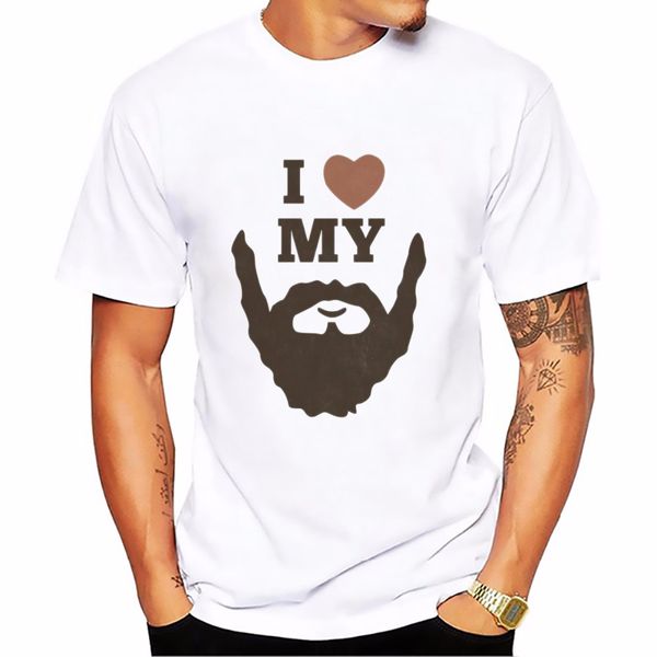 Acheter Cadeaux Danniversaire Drôles Pour Les Hommes Papa Père Mari Signe Barbu Barbe Règle Crâne T Shirt T Shirt Homme Manches Courtes Barbes T